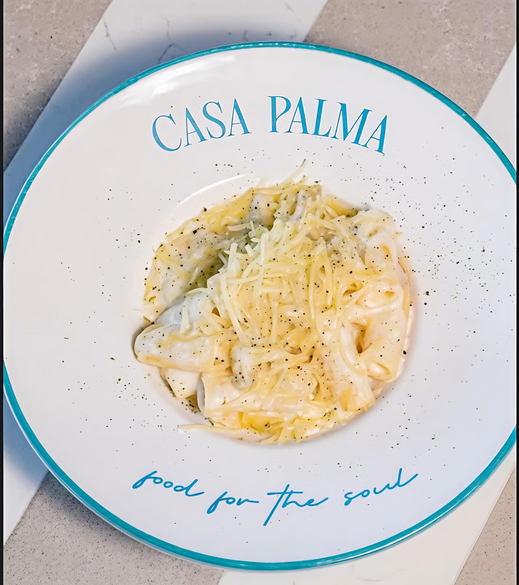 Rigatoni Cuatro Quesos al Tartufo